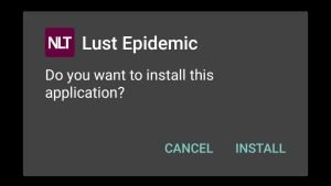 start the Lust Epidemic installation
