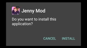 install Minecraft Jenny Mod