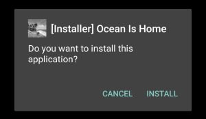 install Ocean Is Home 2 Mod installer