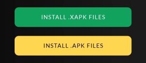 tap on Install XAPK Files
