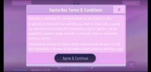 Gacha Nox Terms and Conditions