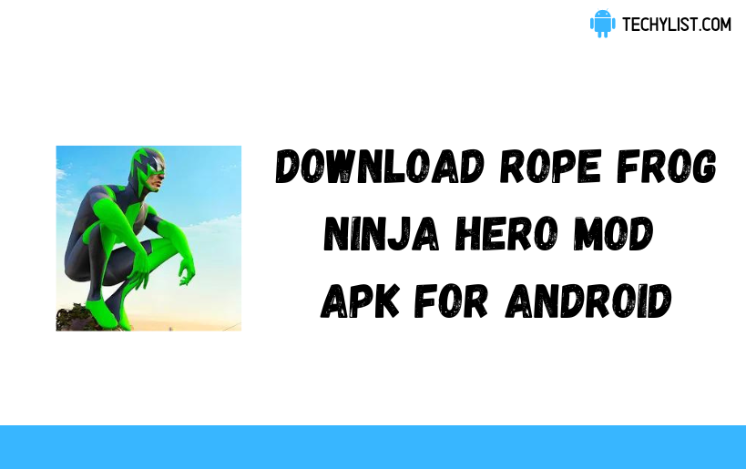 Download Rope Frog Ninja Hero Mod Apk v2 3 6 (Unlimited Money) Download Rope Frog Ninja Hero Mod Apk v2 3 6 (Unlimited Money)