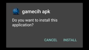 start installing GameCIH
