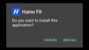 install HainoFit on your Android