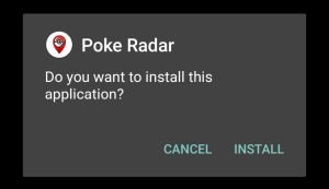 install Poke Radar APK on Android