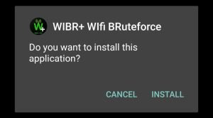start WIBR+ installation
