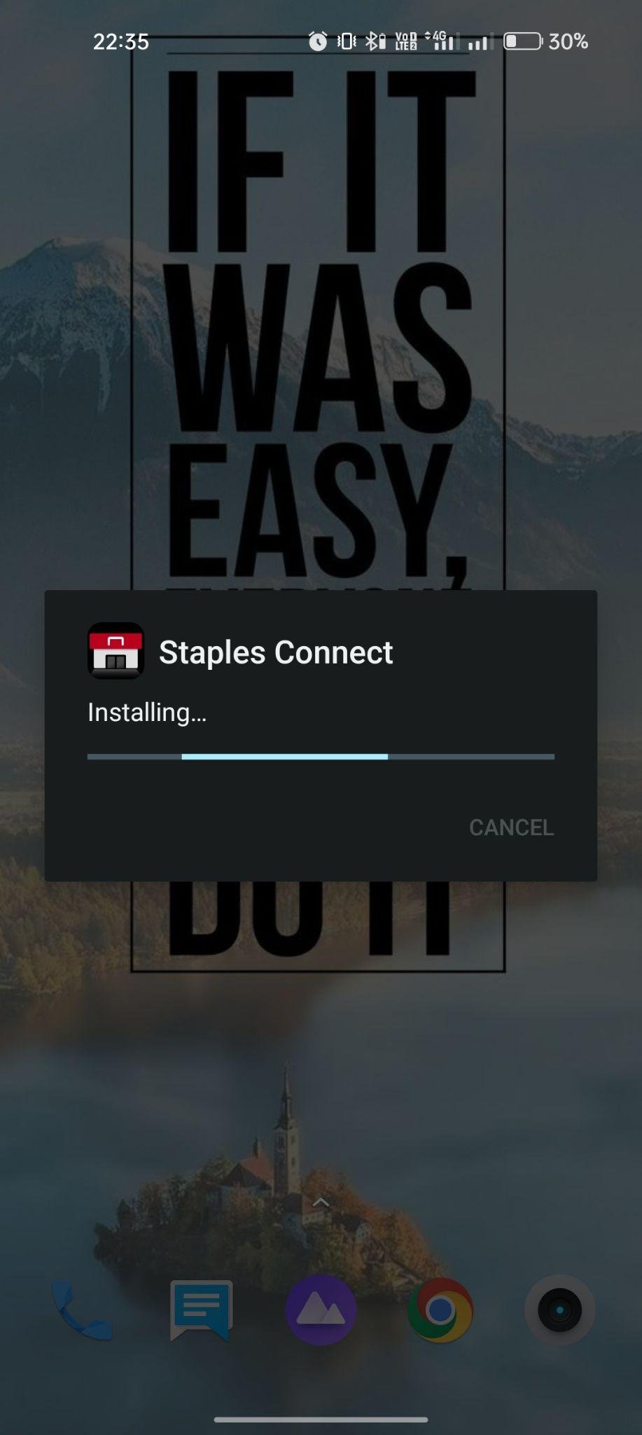Staples Connect apk installing