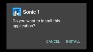 install Sonic the Hedgehog Classic on Android