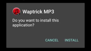 install Waptrick MP3 Music on Android