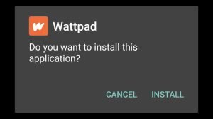 install Wattpad Apk on Android