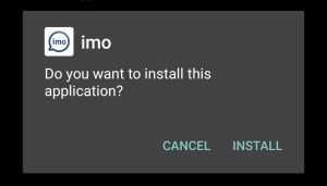install imo on your Android