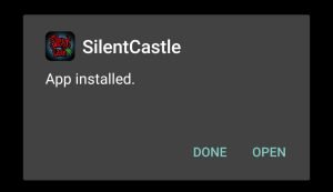 Silent Castle successfully installed