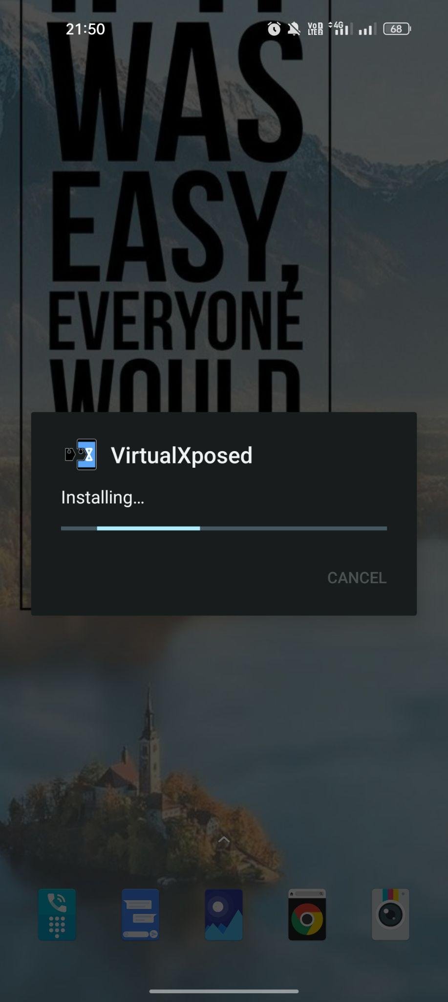 VirtualXposed apk installing