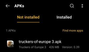 locate Truckers Of Europe 3 Mod for installation