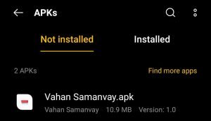 locate Vahan Samanvay for installation
