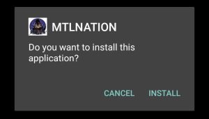 install MTLNATION on your Android