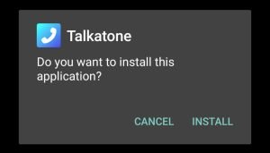 install Talkatone on your Android