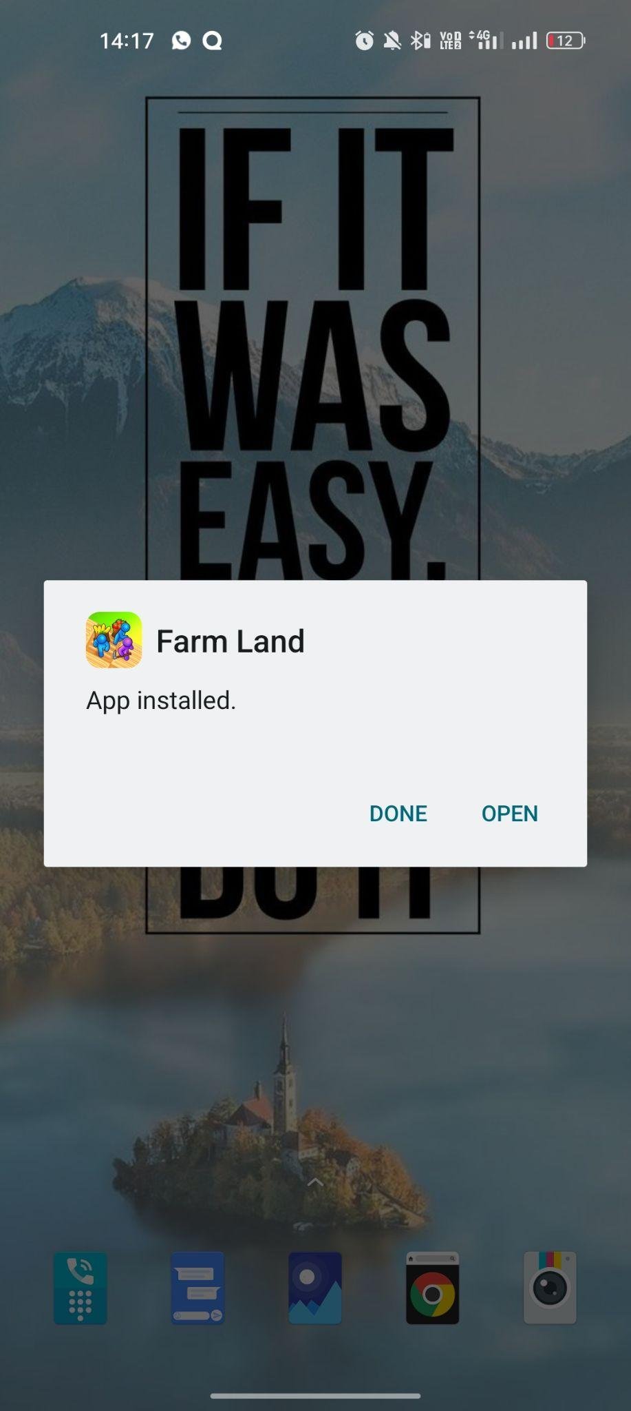 Farm Land apk installed