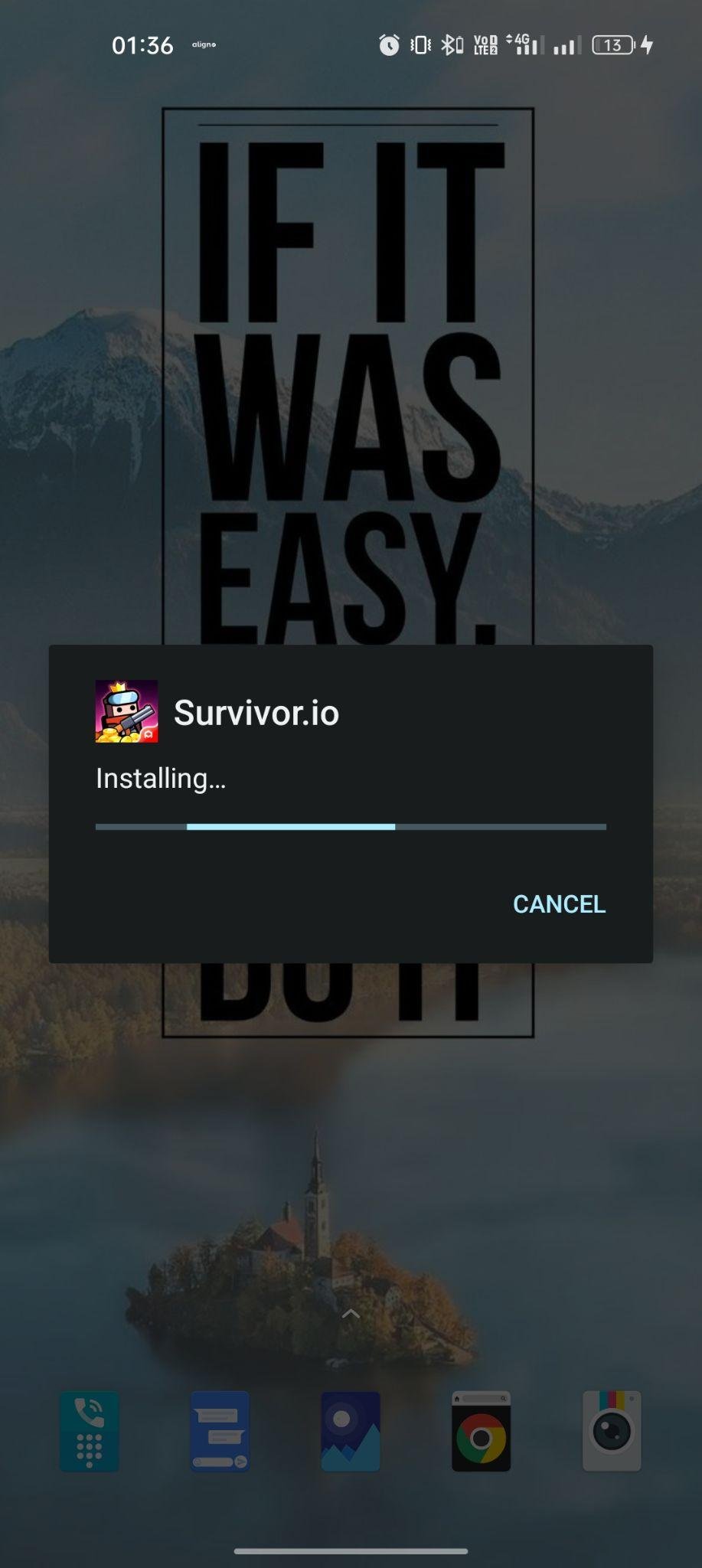 Survivor.io apk installing