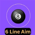 6 Long Line Aim Tool for 8 Ball