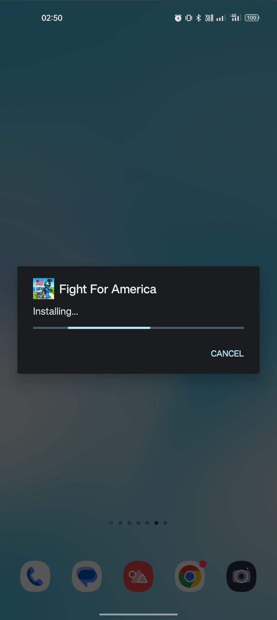 Fight for America apk installing