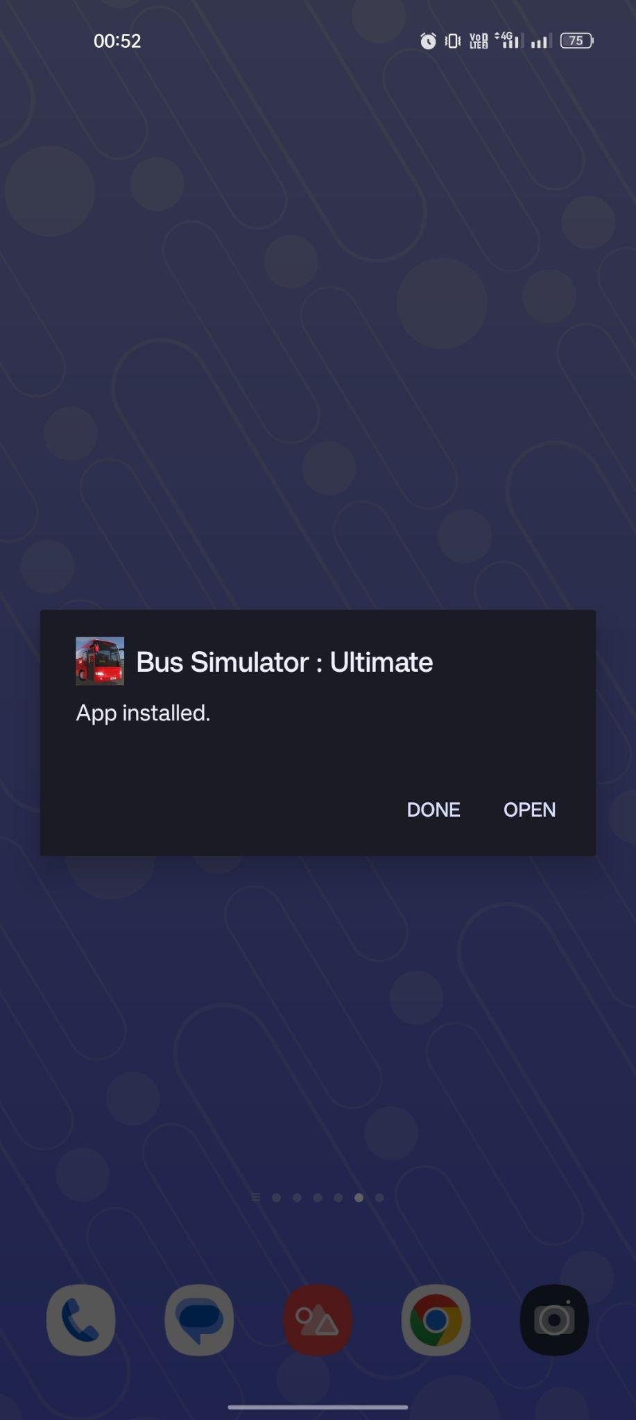 Bus Simulator: Ultimate apk installed