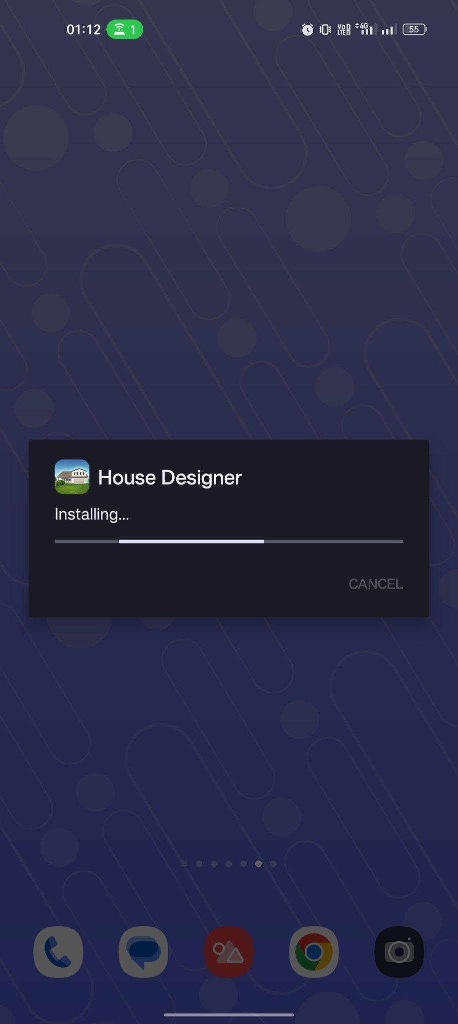 House Designer apk installing