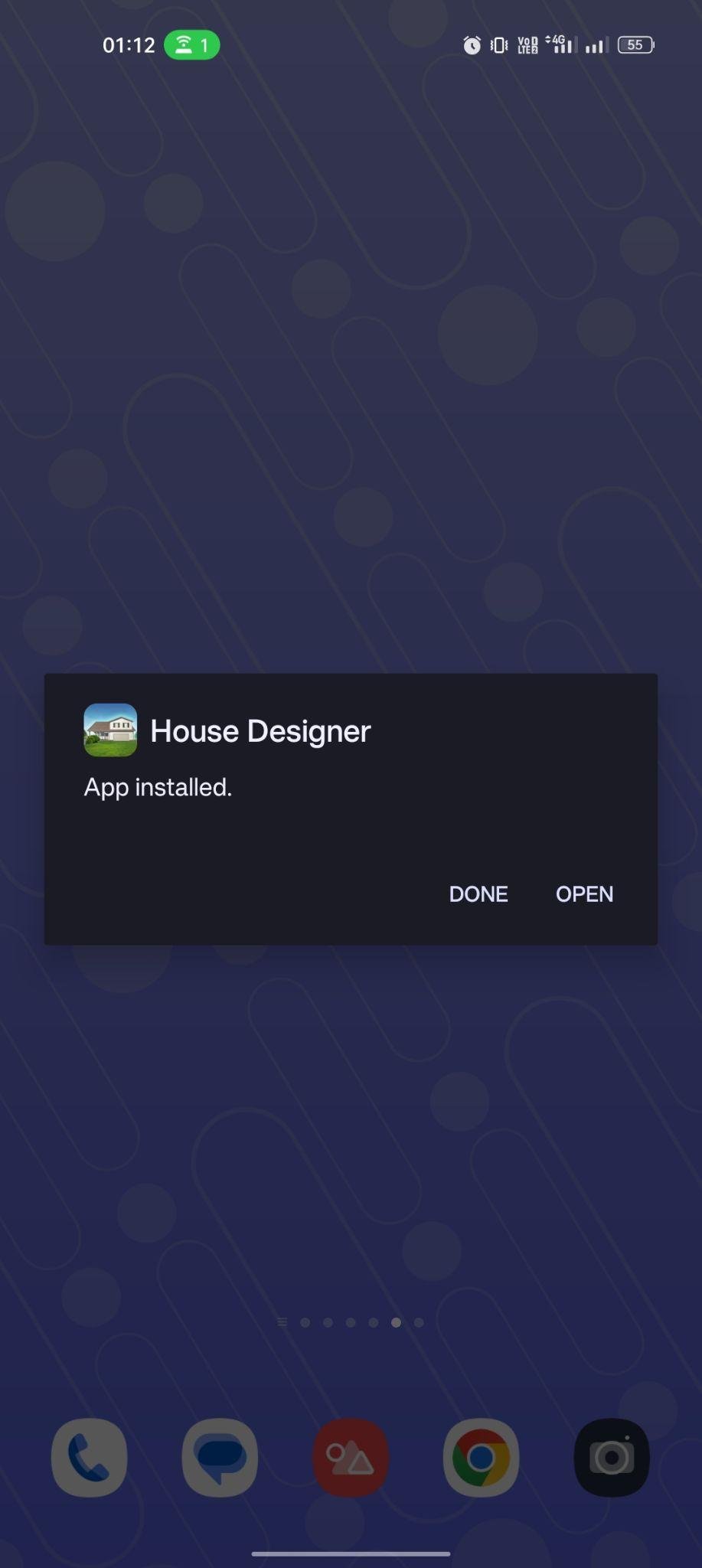 House Designer apk installed