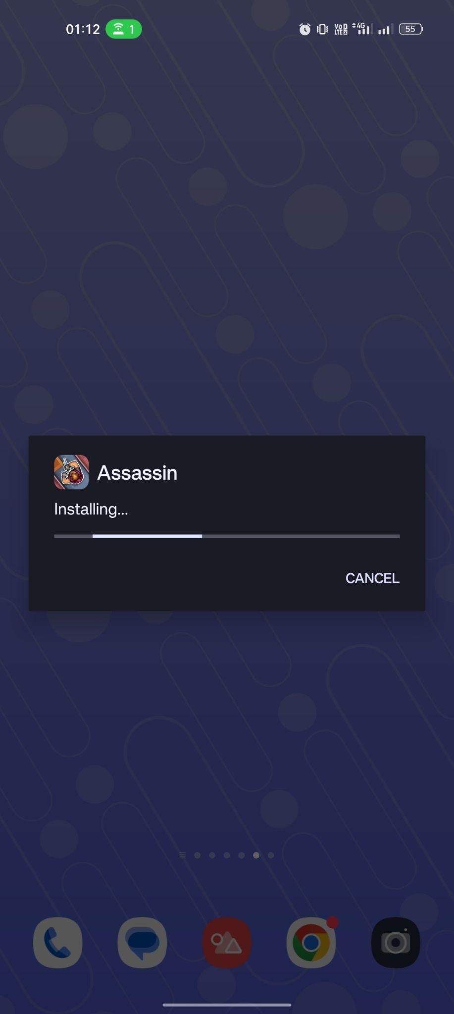 Hunter Assassin apk installing