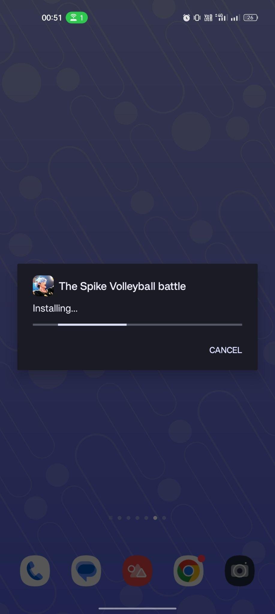 The Spike Volleyball Story apk installing
