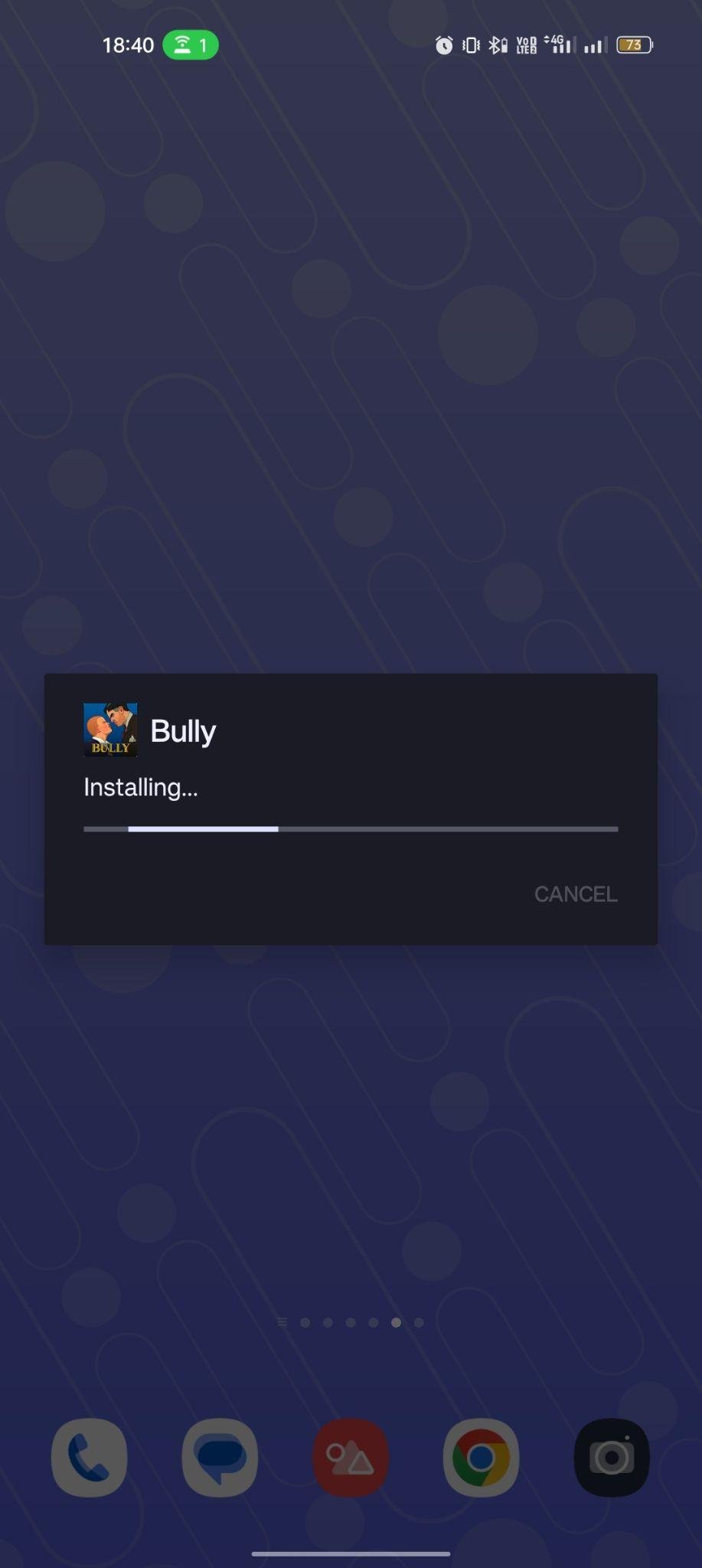 Bully: Anniversary Edition apk installing