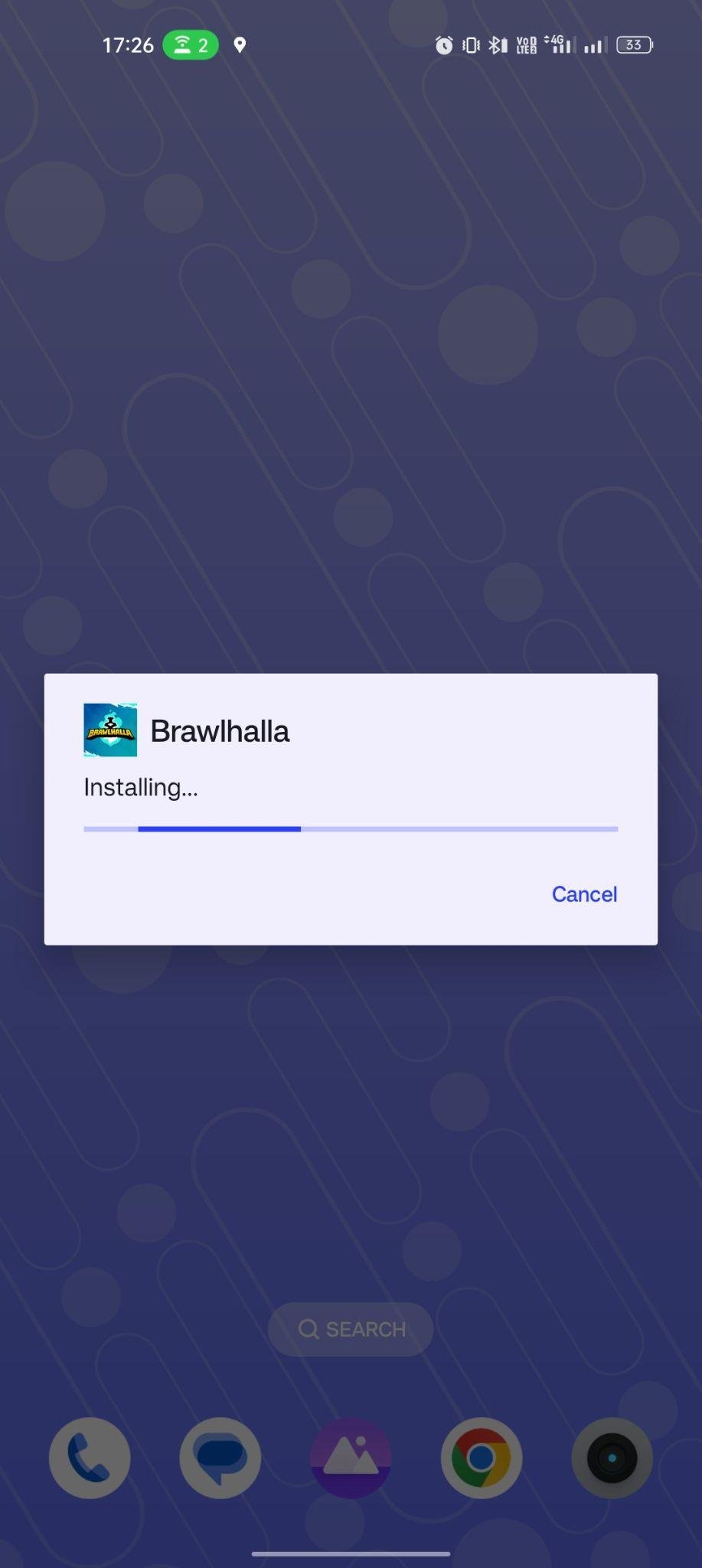 Brawhalla apk installing