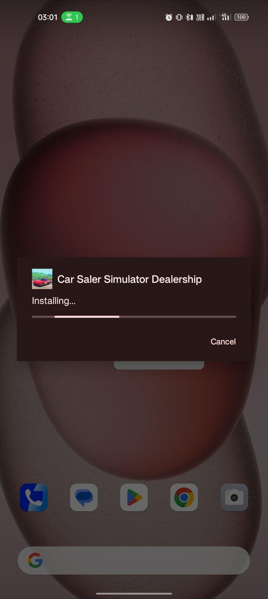 Car Saler Simulator Dealership apk installing