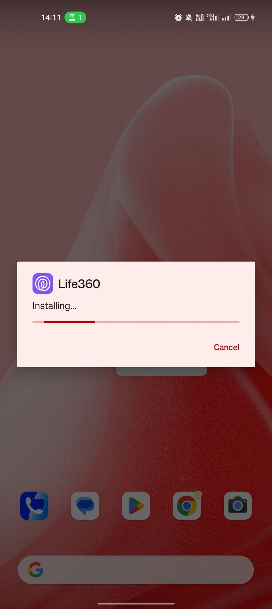 Life360 apk installing