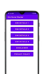 Sim Owner Details Checker screenshot