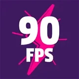 90 FPS logo