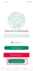 AG4 WhatsApp screenshot