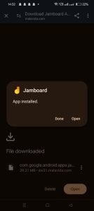 Jamboard apk installed