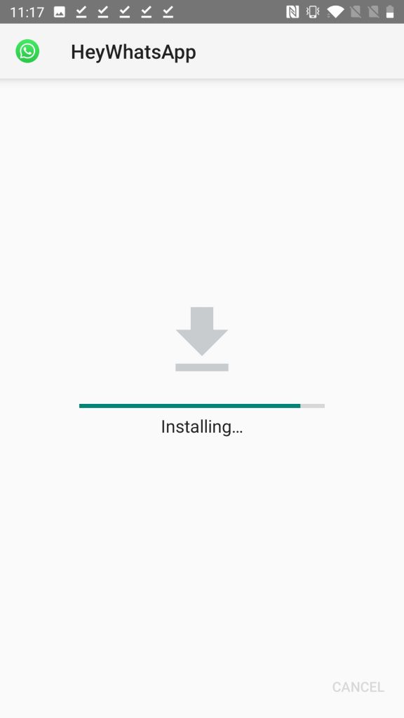 HeyWhatsApp Installing