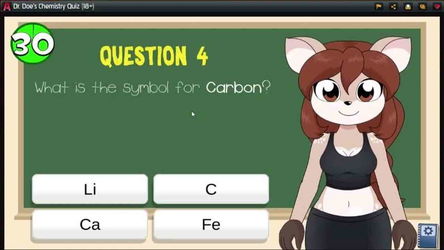 Dr. Doe's Chemistry Quiz screenshot