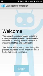 CyanogenMod Installer screenshot