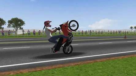 Moto Wheelie 3D screenshot