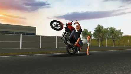 Moto Wheelie 3D screenshot