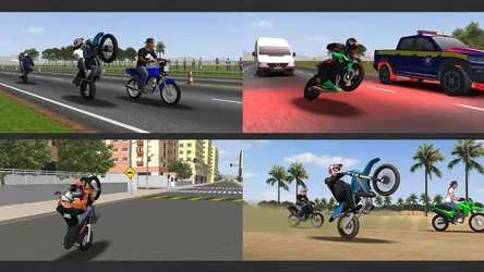 Moto Wheelie 3D screenshot