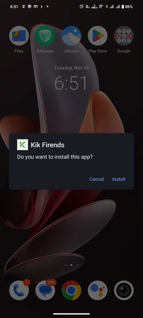 install Kikfriender APK 