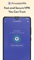 PrivadoVPN screenshot