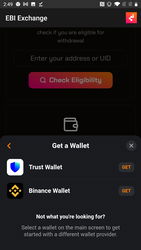 EBI Exchange screenshot