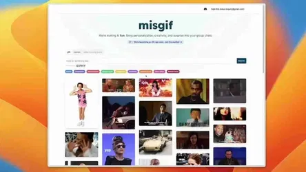 Misgif screenshot