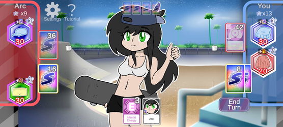 STRIP Battle Action Cards screenshot