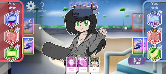 STRIP Battle Action Cards screenshot